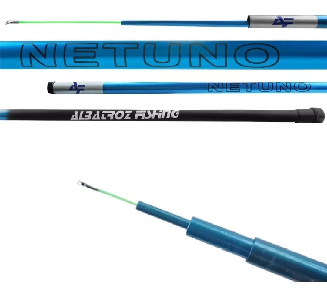 Vara Albatroz Fishing Netuno 5.0m – 15–30 lb – 5 partes – 380g