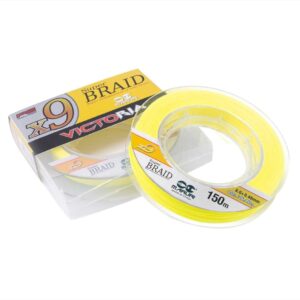 Linha Multifilamento Maruri Victoria 9X Amarela - 0.40mm - 60 lb - 150m