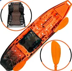 Caiaque Titan Ares – Laranja Deserto – Carga 155 Kg - Imagem 2