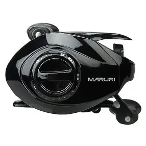 Carretilha Maruri Luke – Drag 6kg – 200g – Preta – Esquerda - Imagem 3