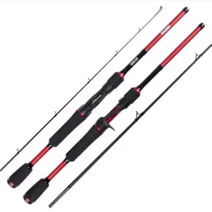 Kit (2 Hastes + Cabo) Vara Maruri Nakamura Kazan C602 – 183cm – 2 Partes – 8–14 lb + 9–17 lb – 119g – Ação Rápida