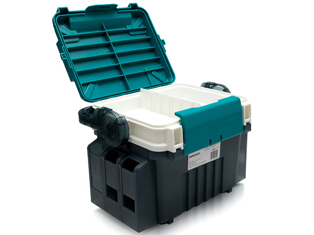 Caixa de pesca Daisen DS 7050 - Amarela - 32 x 25 x 23 cm - Imagem 4