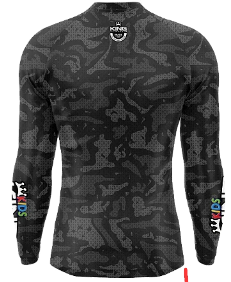 Camisa de Pesca King Infantil - 10 anos - KF649N - Imagem 2