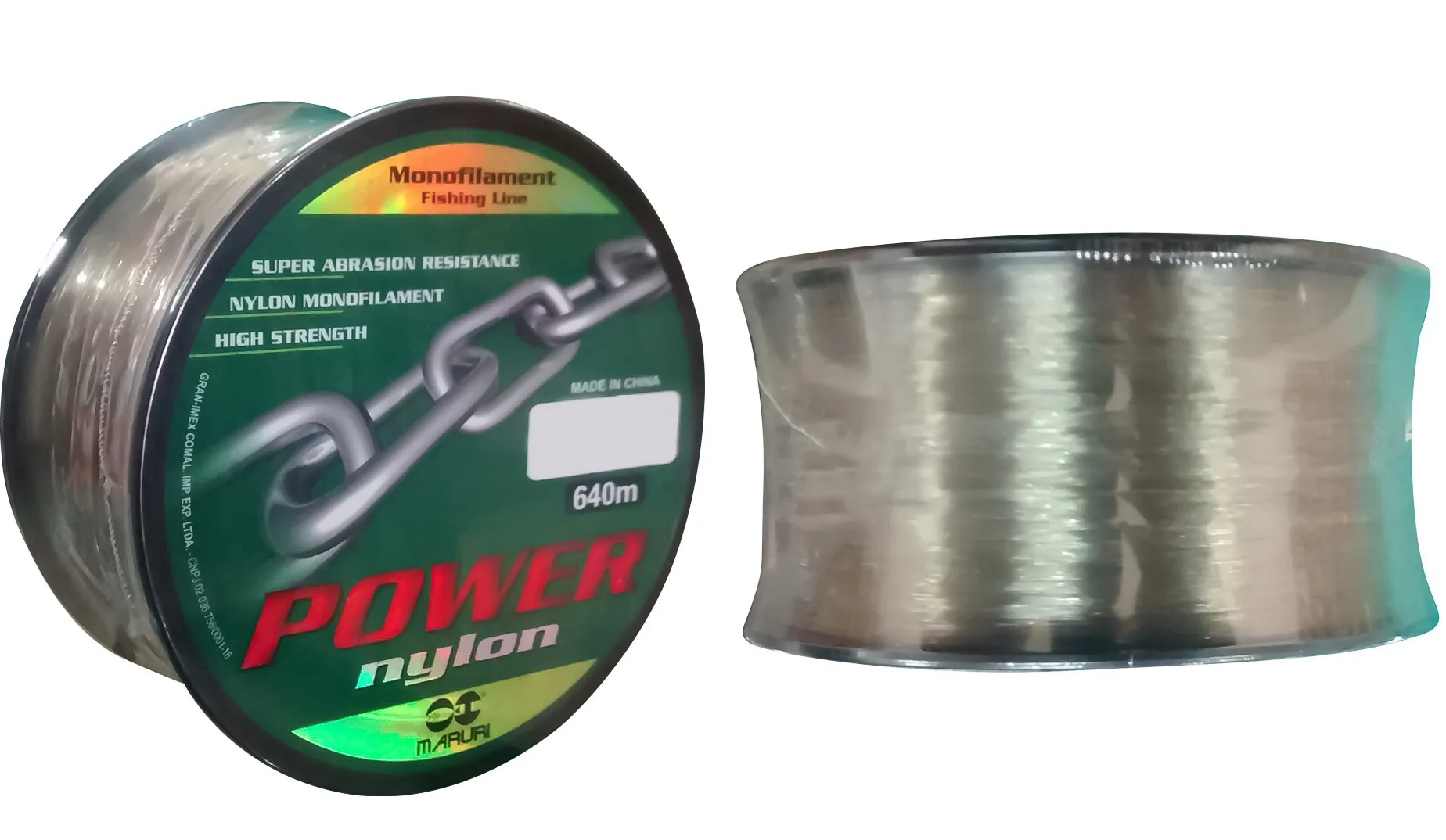 Linha Maruri Power Nylon 0.20mm - 5.2 lb - 640m - Imagem 2