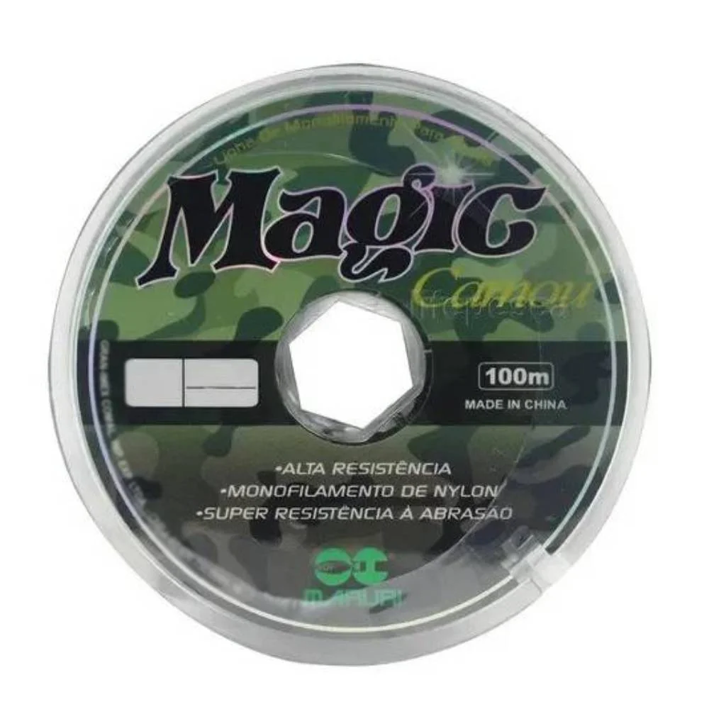 Linha Maruri Magic Camou - Camuflada - 0.15mm - 1.5Kg - 100m