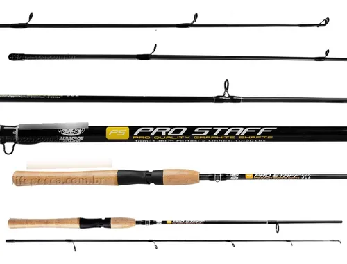 Vara Albatroz Fishing Pro Staff C602 – 183cm – 8–17 lb – 2 Partes – 120g – Ação Média - Imagem 2