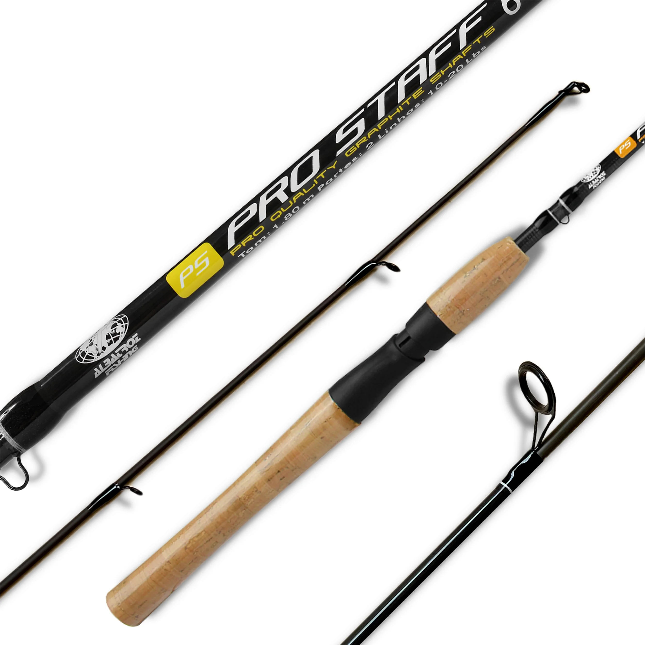 Vara Albatroz Fishing Pro Staff C602 – 183cm – 8–17 lb – 2 Partes – 120g – Ação Média - Imagem 3