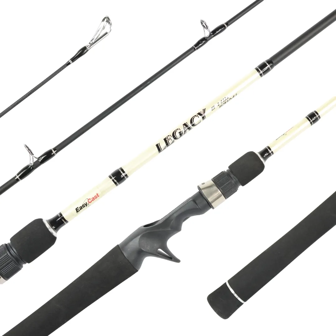 Vara Easy Cast Legacy C591 – 180cm – 8–17 lb – 1 Parte – 116g – Ação Rápida