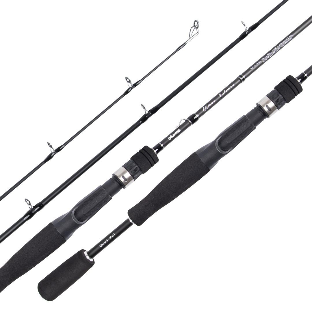 Vara Okuma Wave Pro C631 – 190cm – 8–17 lb – 1 Parte – 120g – Ação Rápida