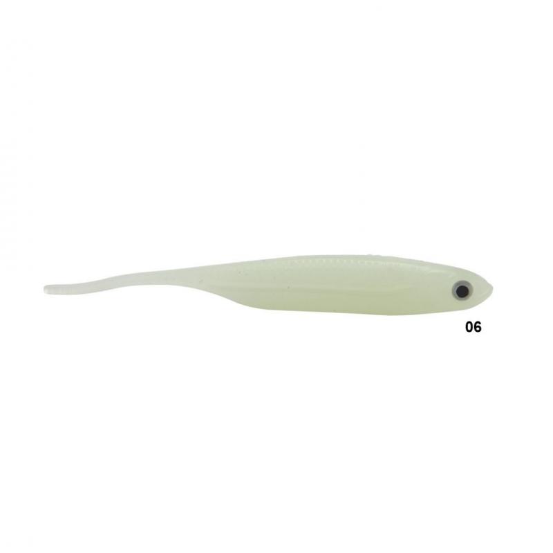 Isca artificial Soft Bait Shad W189 - Maruri - 10cm - 6 unidades + 2 jigs - Ação Fundo - Cor 06 - Imagem 3