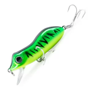Isca artificial Perereca 60F - Maruri - 6cm - 12g - Ação Meia-Água (floating) - Cor FT