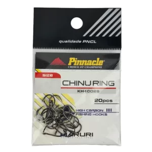 Anzol Chinu Ring Carbon Steel - Pinnacle - N° 11 - 10 unidades