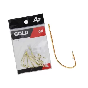 Anzol Gold - Albatroz Fishing - N°01 - 20 unidades