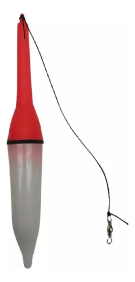Bóia Torpedo Luminoso - Bóias Barão - 45g - Amarela - Imagem 5
