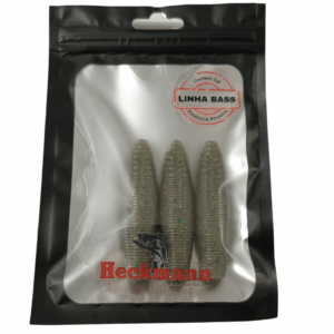 Isca artificial Casullo - Heckmann - 6cm - 3 unidades - Ação Fundo - Cor Oliva