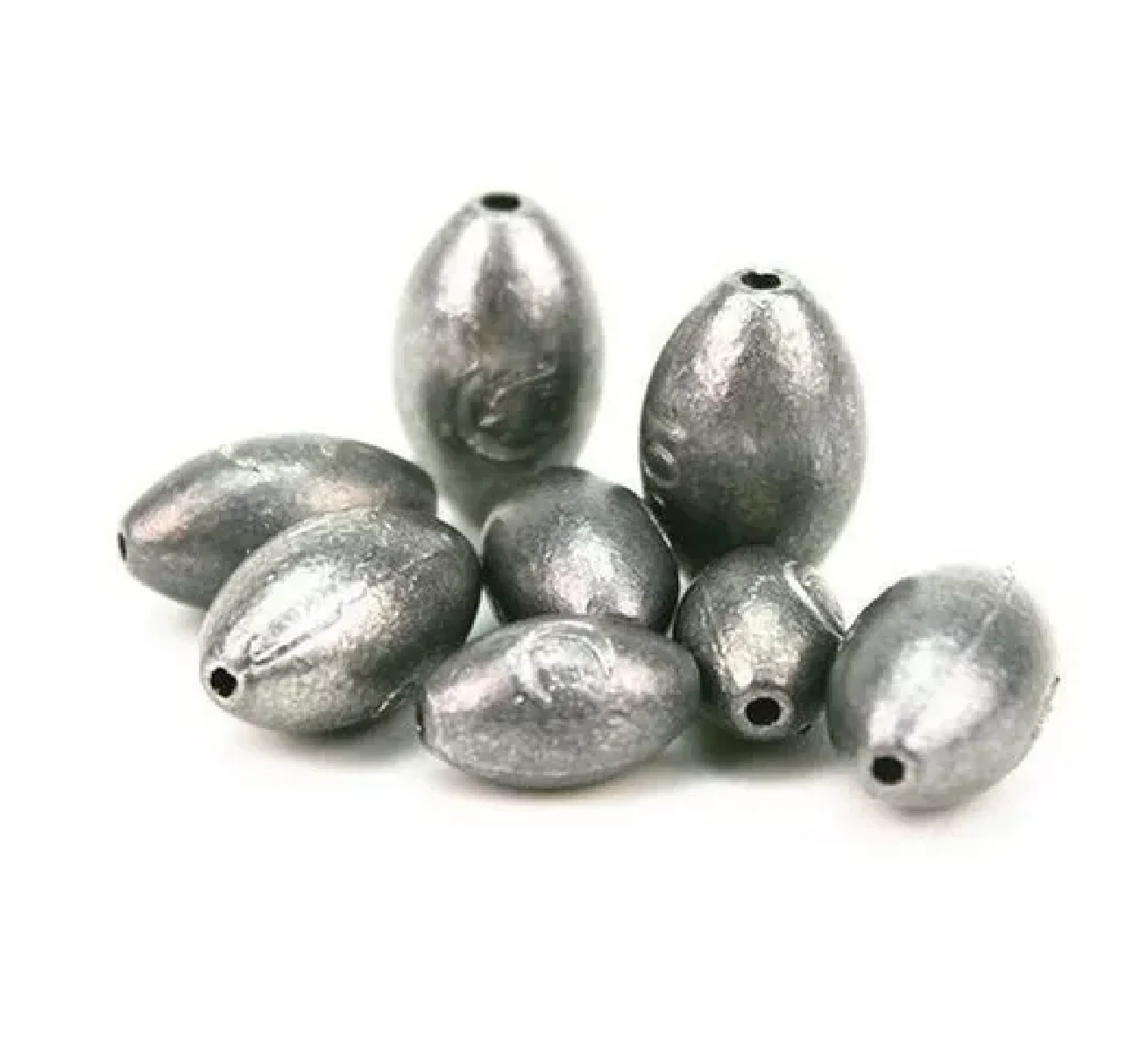 Chumbo de pesca Oliva Mini - 1.5g - Pote 30g - Imagem 2