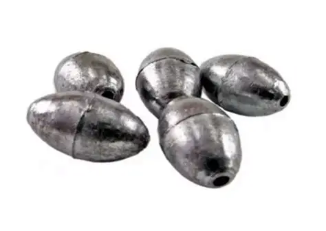 Chumbo de pesca Oliva Mini - 1.5g - Pote 30g - Imagem 3