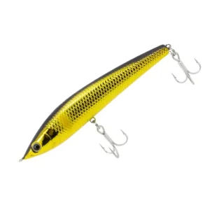 Isca artificial Carolina 100 - Maruri - 10cm - 9.3g - Ação Superfície - Cor Gold