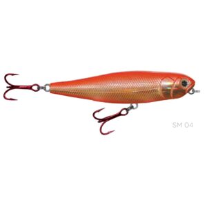 Isca artificial Dog Walking 90 - Strike Pro - 9cm - 12.7g - Ação Superfície Popper - Cor SM04