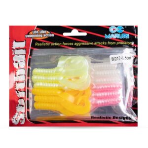 Isca artificial Grub W017 - Maruri - 6.5cm - Ação Fundo - 12 unidades