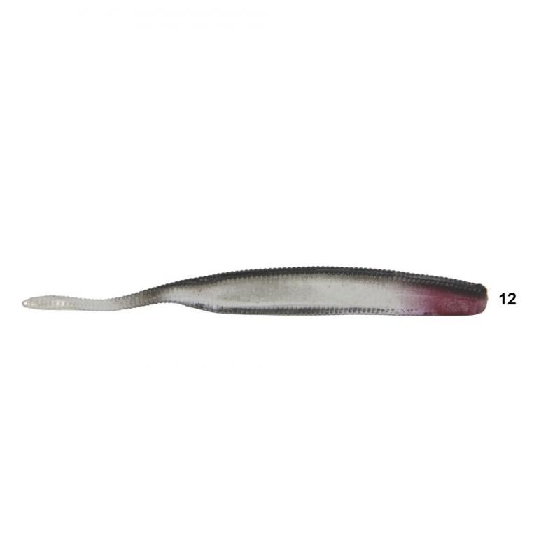 Isca artificial Soft bait Shad W182 - Maruri - 10cm - 6 unidades + 2 jigs - Ação Fundo - Cor 07