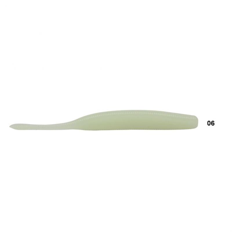 Isca artificial Soft bait Shad W182 - Maruri - 10cm - 6 unidades + 2 jigs - Ação Fundo - Cor 06