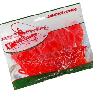 Isca artificial Soft Bailarina  - Albatroz Fishing - 10cm - 7g - 12 unidades - Cor 47