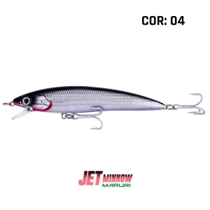 Isca artificial Jet Minnow 90 -  Maruri - 9cm - 8.5g - Ação Meia Água (floating) - Cor 4