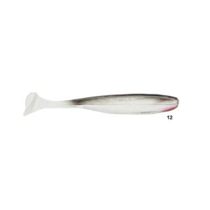 Isca artificial Soft Bait Shad W201 - Maruri - 9.5cm - 6 unidades + 2 jigs - Ação Fundo - Cor 12
