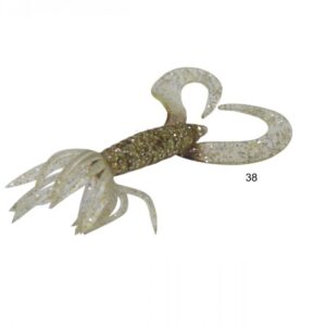 Isca artificial Soft Bait Shad W197 - Maruri -  7cm - 6 unidades + 2 Jigs - Ação Fundo - Cor 38