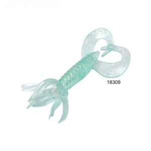 Isca artificial Soft Bait Shad W197 - Maruri -  7cm - 6 unidades + 2 Jigs - Ação Fundo - Cor 09