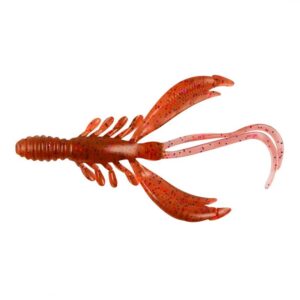 Isca artificial Soft Bait W211 - Maruri - 5cm - Ação Fundo - 8 unidades - Cor 4