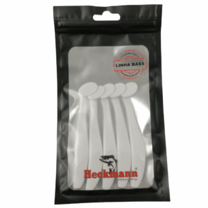 Isca artificial Sashimi 9cm - Heckmann - 5 unidades - Cor Branco Liso