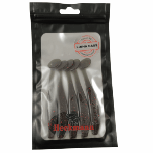 Isca artificial Sashimi 9cm - Heckmann - 5 unidades - Ação Fundo - Cor Esmeralda