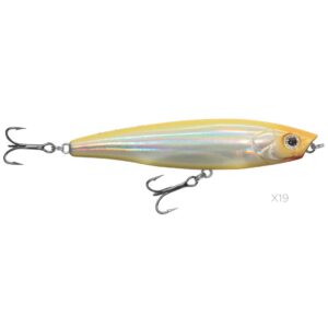 Isca artificial ZigStick 90 - Strike Pro - 9cm - 10.4g - Ação Superfície Zara / Popper - Cor X19