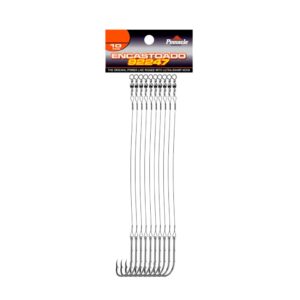 Anzol 4330 Encastoado - Pinnacle - N°7/0 - Unidade