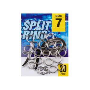 Argola Split Ring Maruri - N8 - 20 unidades