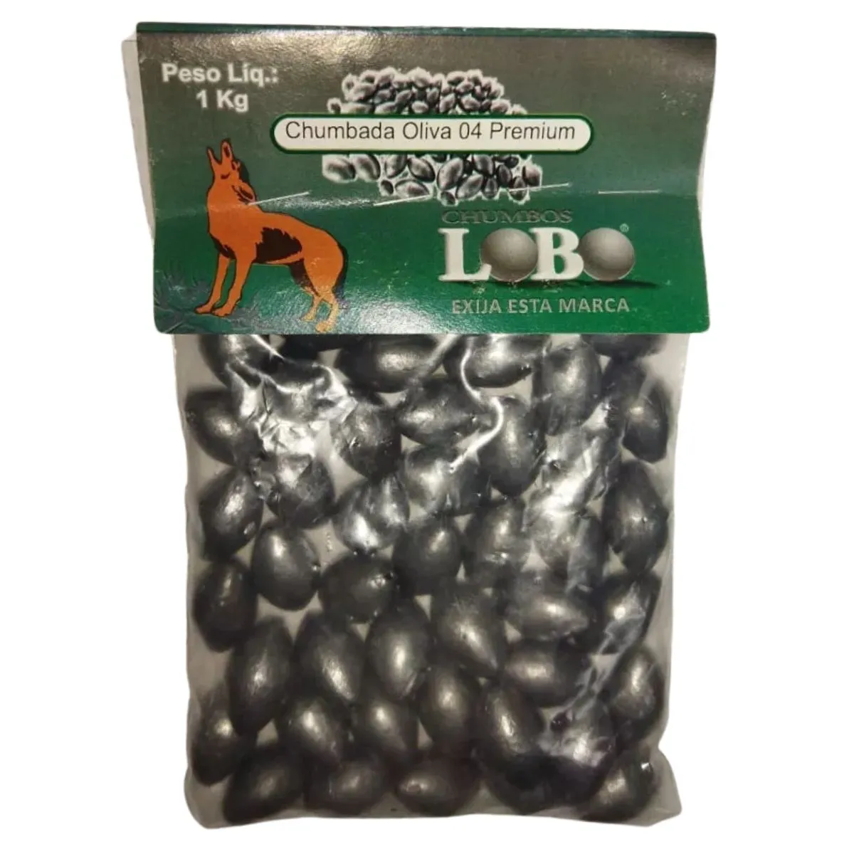 Chumbo de pesca Oliva - 10g - 7 unidades - Total 60g - Imagem 4