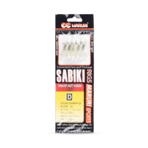 Isca Chicote Sabiki Tipo D – Size 6 – Maruri