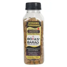 Isca para peixe ração furadinha Aquamil - Imagem 5