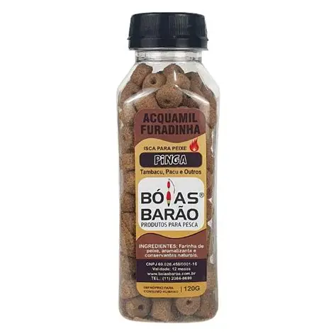 Isca para peixe ração furadinha Aquamil - Imagem 9