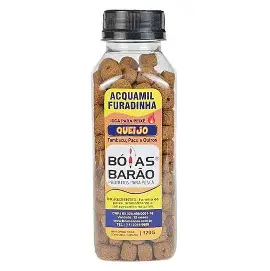 Isca para peixe ração furadinha Aquamil - Imagem 3