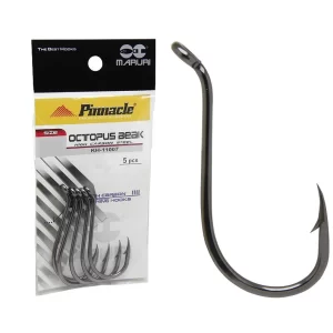 Anzol Octopus Beak - Pinnacle - N°10/0 - 5 unidades