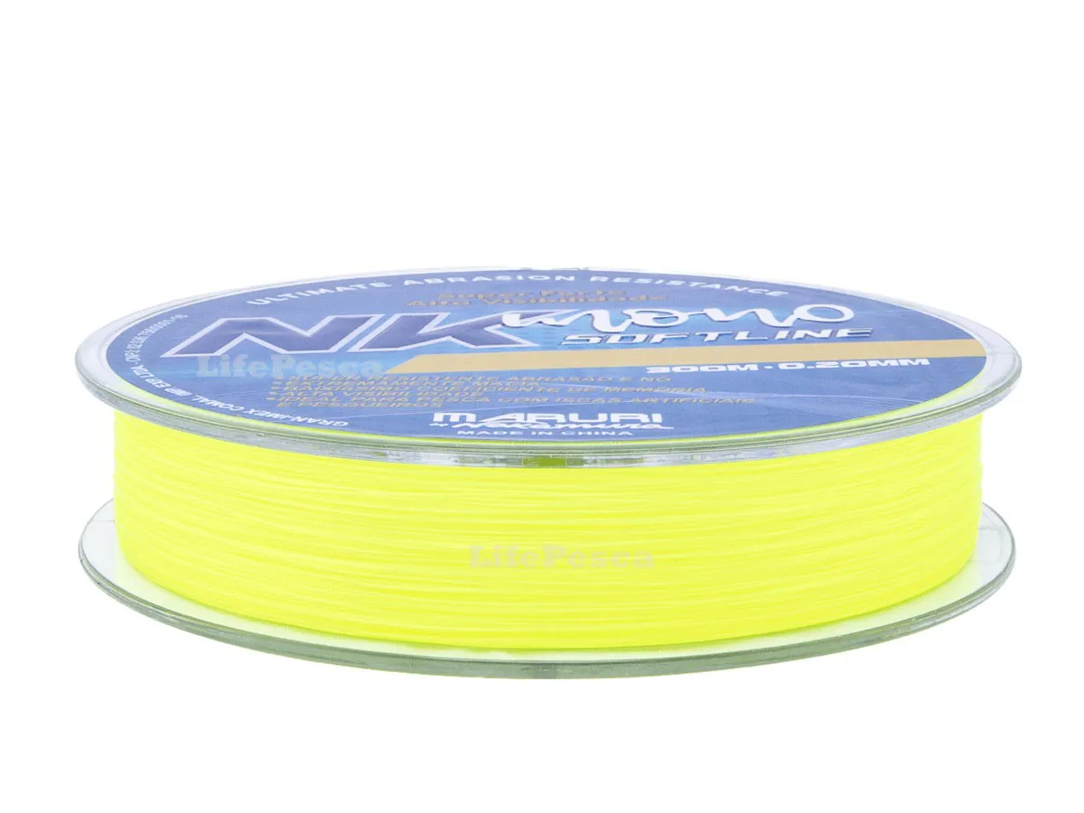 Linha Maruri Nakamura Nk Softline - Amarela - 0.46mm - 28 lb - 300m - Imagem 5