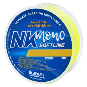 Linha Maruri Nakamura Nk Softline - Amarela - 0.57mm - 40 lb - 300m