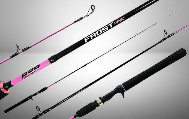 Vara Pop Fishing Frost Pink S462 - 135cm - 2 partes - 10-20 lb - 56g - Ação Média - Imagem 3