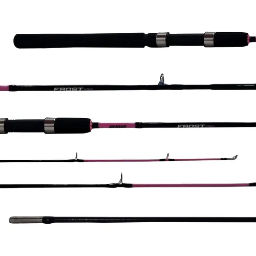 Vara Pop Fishing Frost Pink S462 - 135cm - 2 partes - 10-20 lb - 56g - Ação Média - Imagem 4