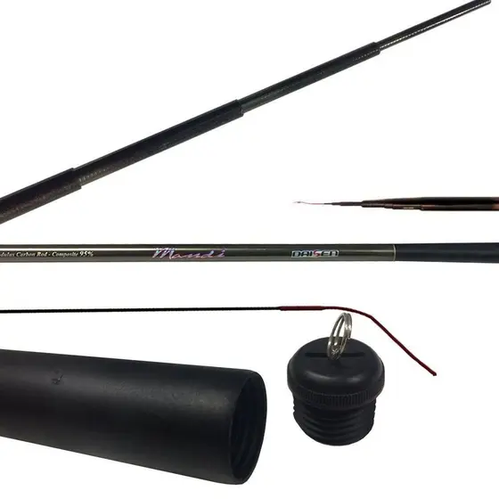 Vara Telescópica Daisen Mandi – 3,6 m - 80g – 95% Carbono - Imagem 4