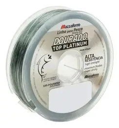 Linha Dourado Top Platinum – 0.40mm – 30 lb – 100 metros - Imagem 3