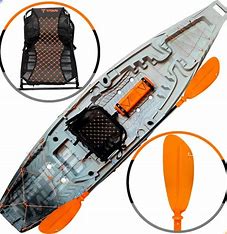 Caiaque Titan Atlas – Cinza Tempestade – Carga 130Kg